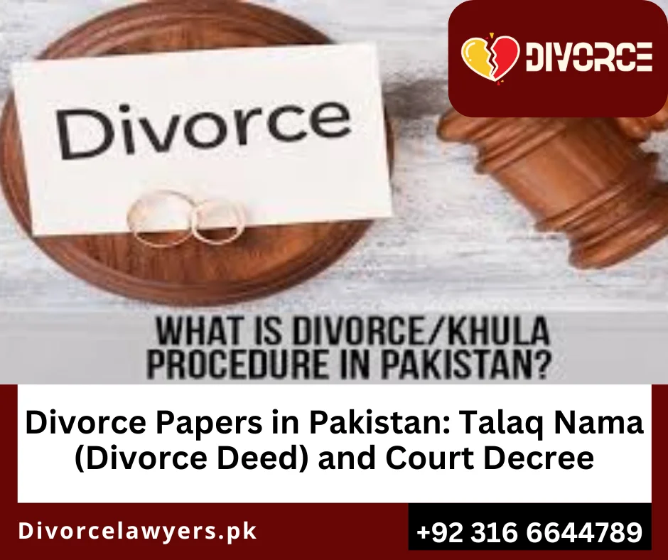 Court Decree for Divorce