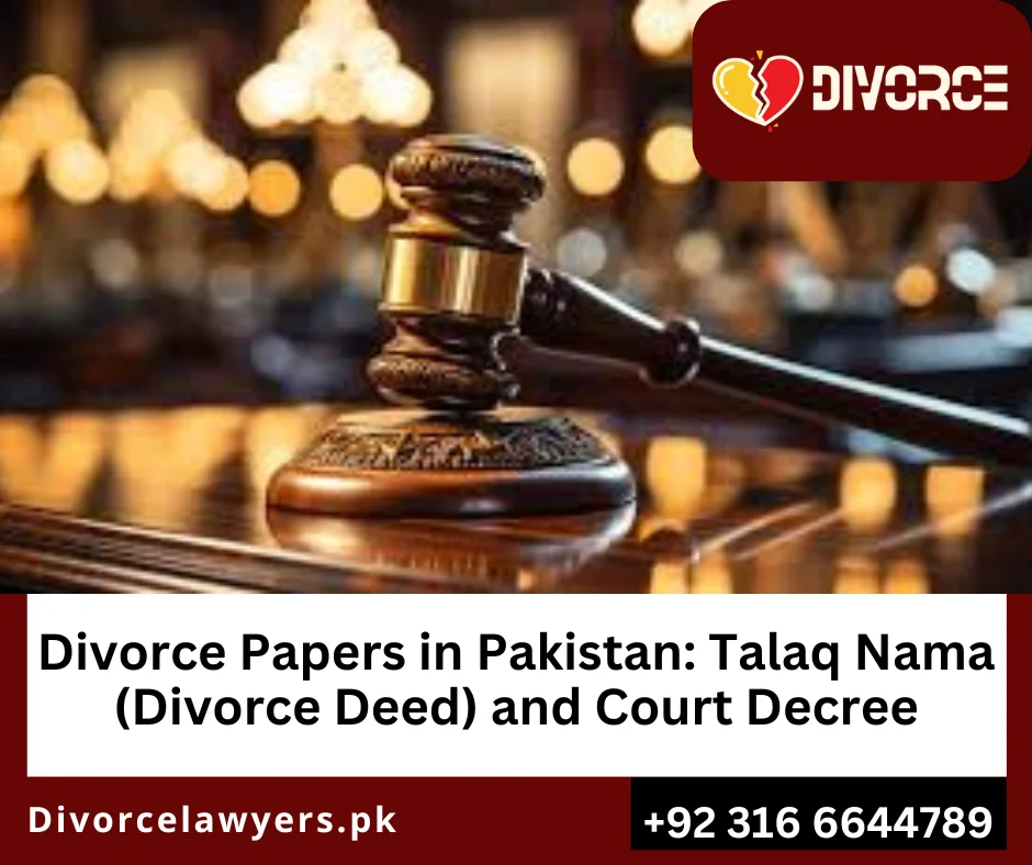 Divorce Deed in Pakistan