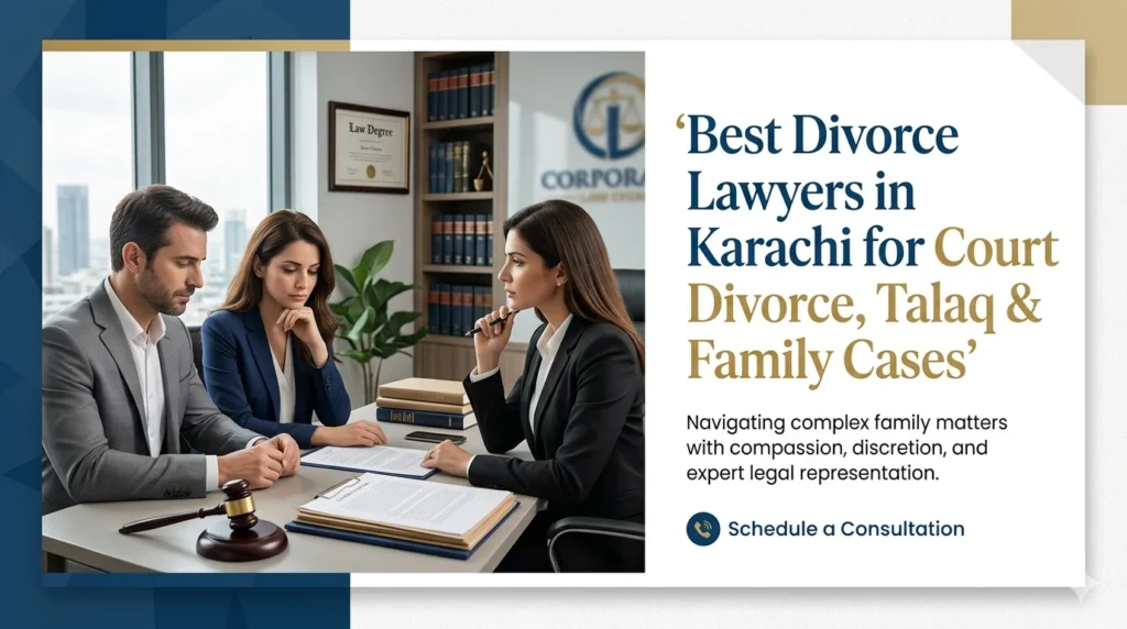 best divorce lawyers in Karachi Pakistan court divorce legal services
